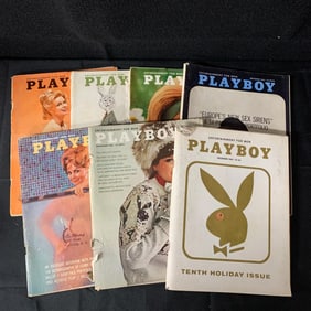 1963 Playboy Magazines