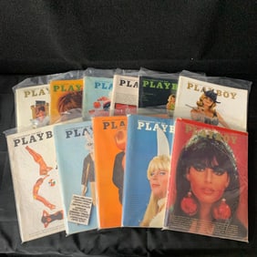 1966 Playboy Magazines