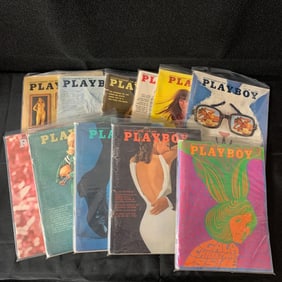 1967 Playboy Magazines