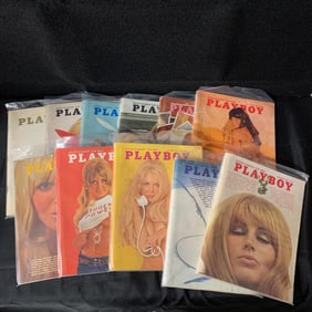 1969 Playboy Magazines