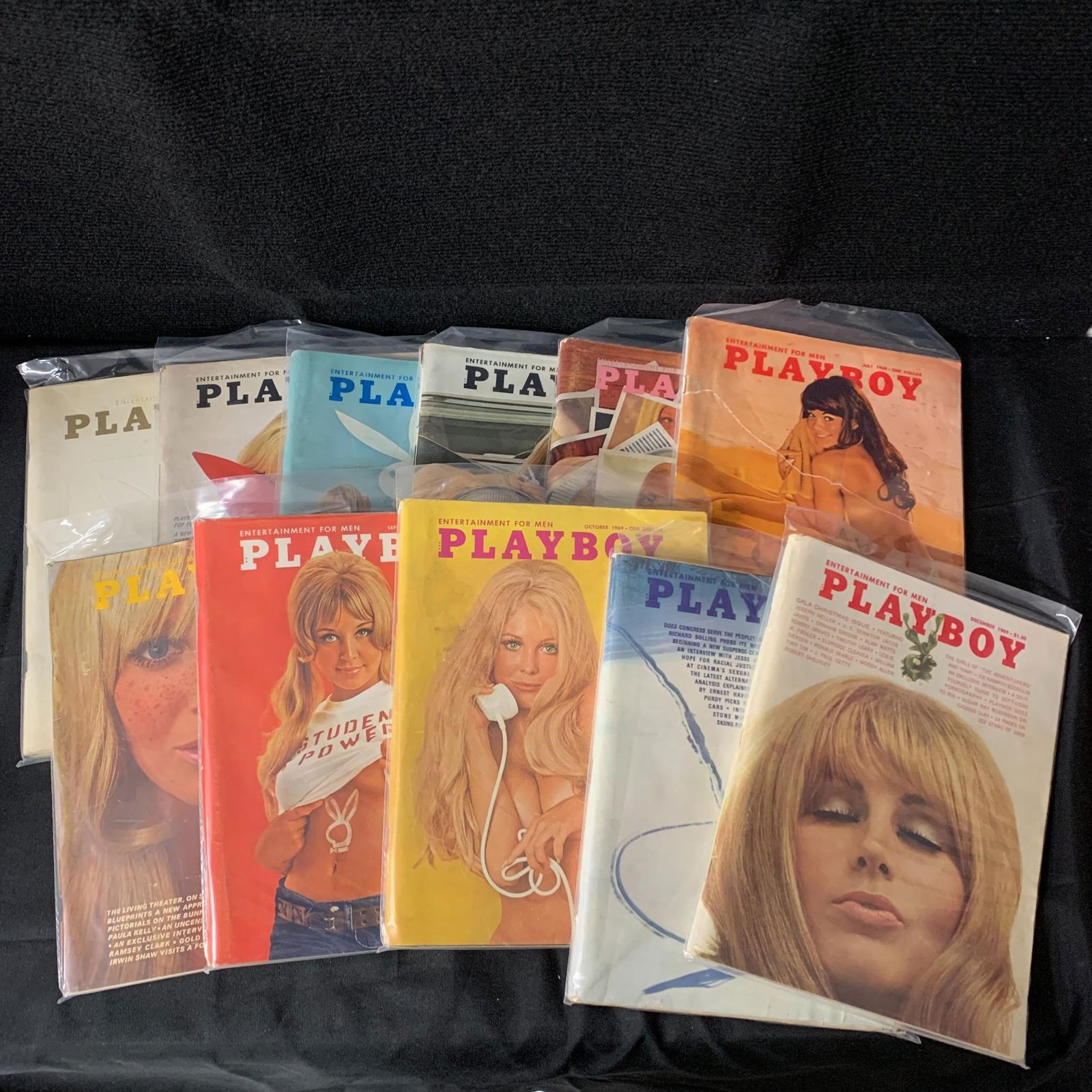 1969 Playboy Magazines (1 of 5)