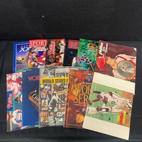 Lot of World Series Programs and books