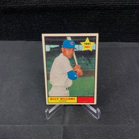 Billy Williams 1961 Topps Rookie