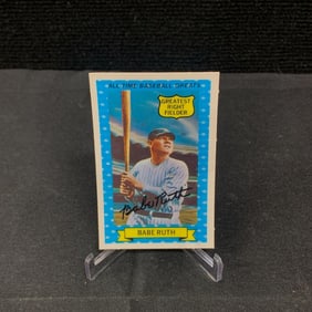 Babe Ruth 1972 Xograph Baseball Card