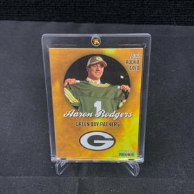Aaron Rogers Rookie Gold Card