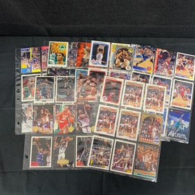 Basketball card lot, Karl Malone