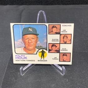 Ralph Houk 1973 Topps Baseball Card