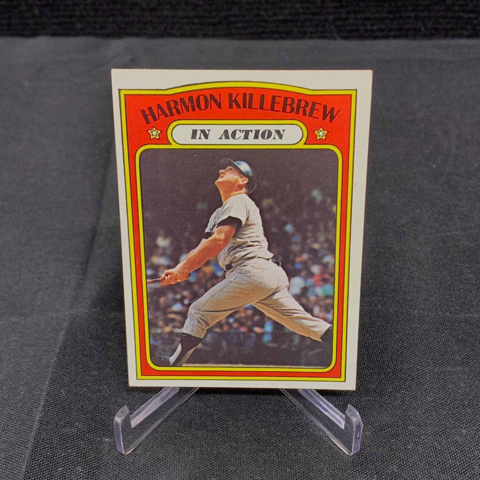 Harmon Killebrew 1972 Topps Baseball (1 of 2)