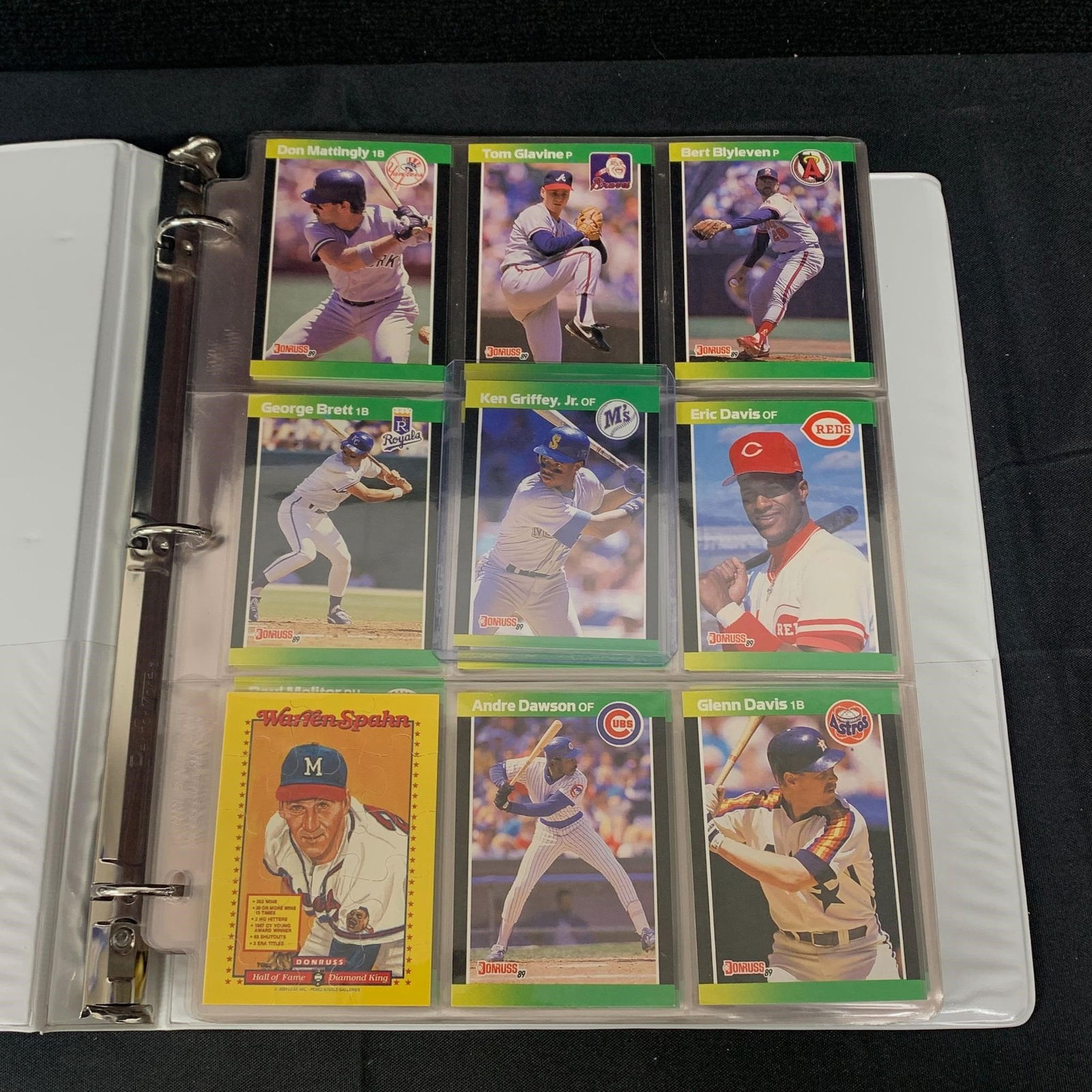 1989 Leaf Baseball Cards, Griffey Jr. Rookie (1 of 8)