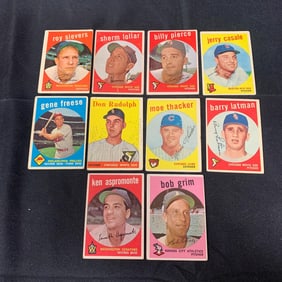 1959 Topps Baseball Cards, Bob Grim