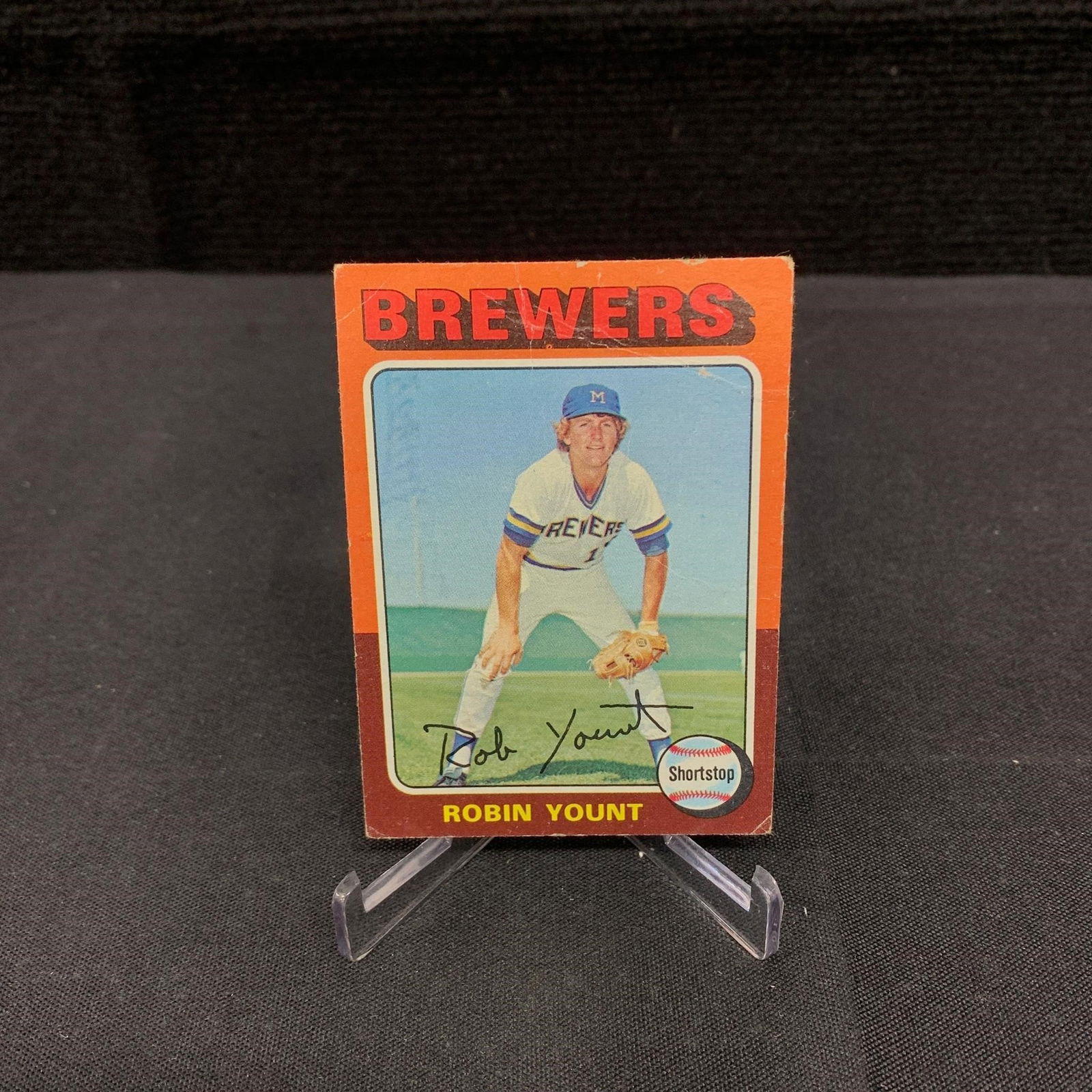 Robin Yount Rookie Card (1 of 2)