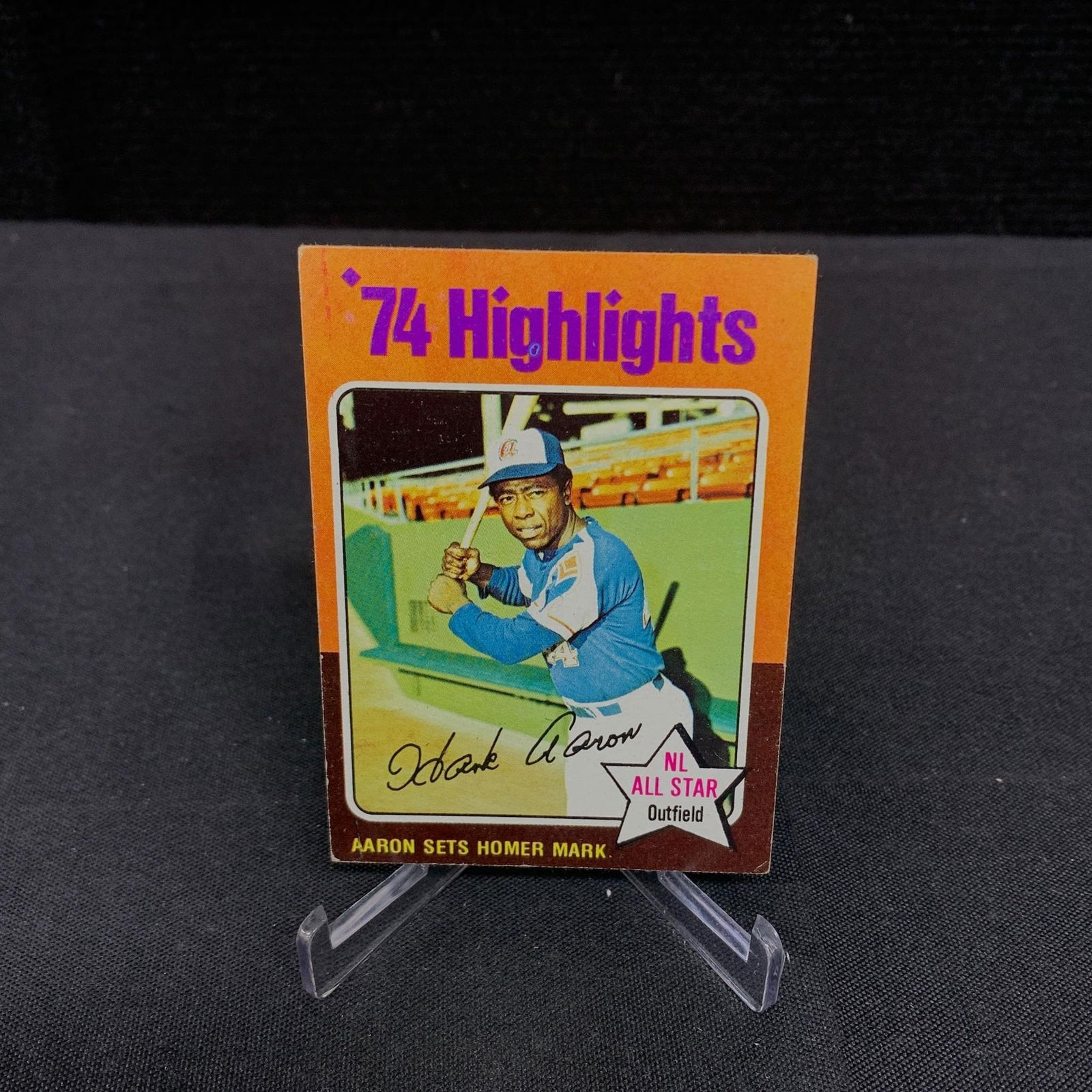 Hank Aaron 1975 Topps (1 of 2)