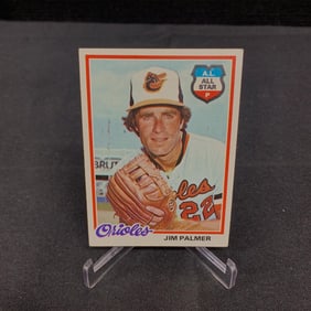 Jim Palmer 1978 Topps Baseball Card