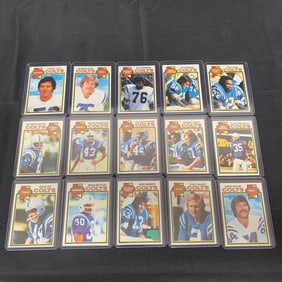 1979 Topps Colts Football Cards