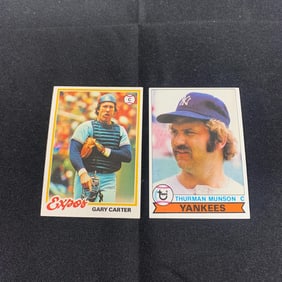 1979, 1978 Topps Baseball Cards