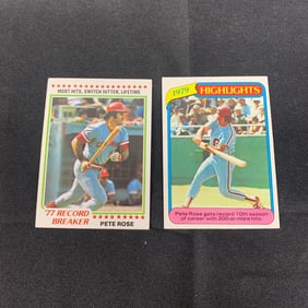 Pete Rose Baseball Cards