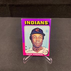 Frank Robinson 1975 Topps Baseball Card