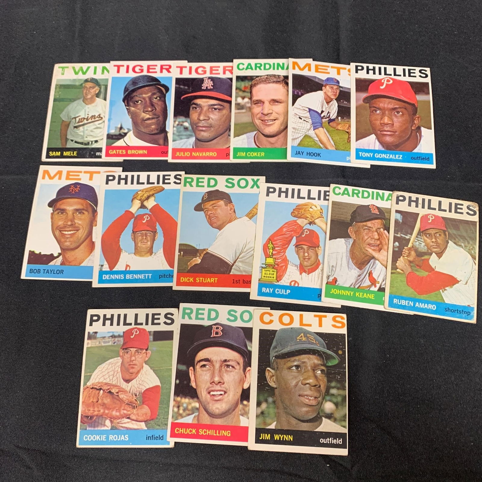 1964 Topps Baseball Card Lot (1 of 2)