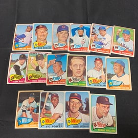 1965 Topps Baseball Cards Joel Horlen