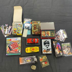 NASCAR Lot, Photos, Sealed Packs