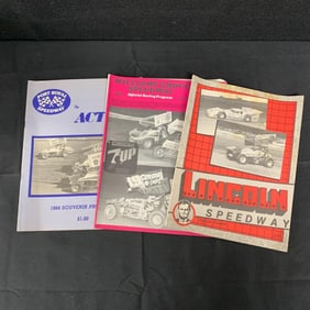 1980s Racing Official Programs