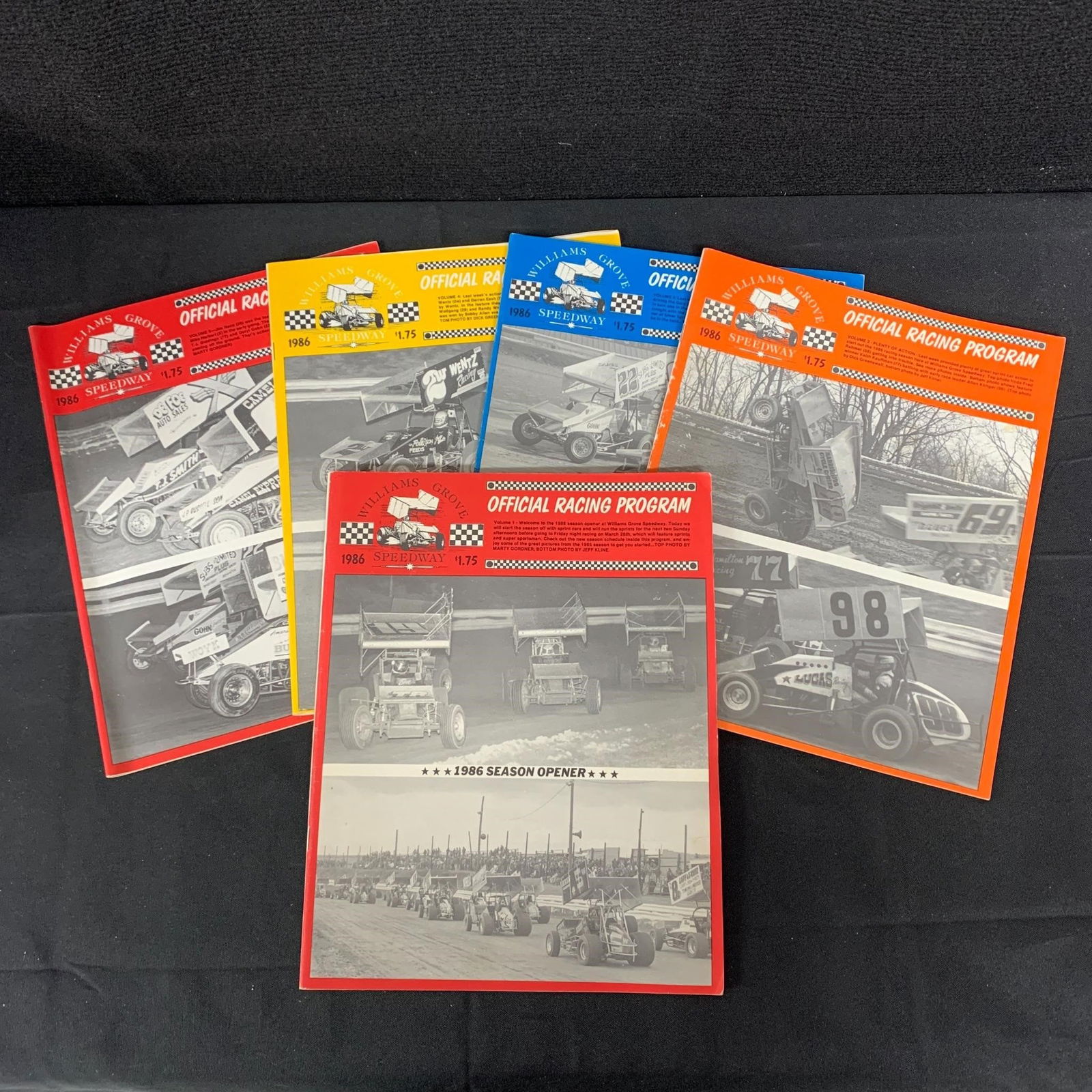 1986 Williams Grove Speeday W/ #1 (1 of 1)