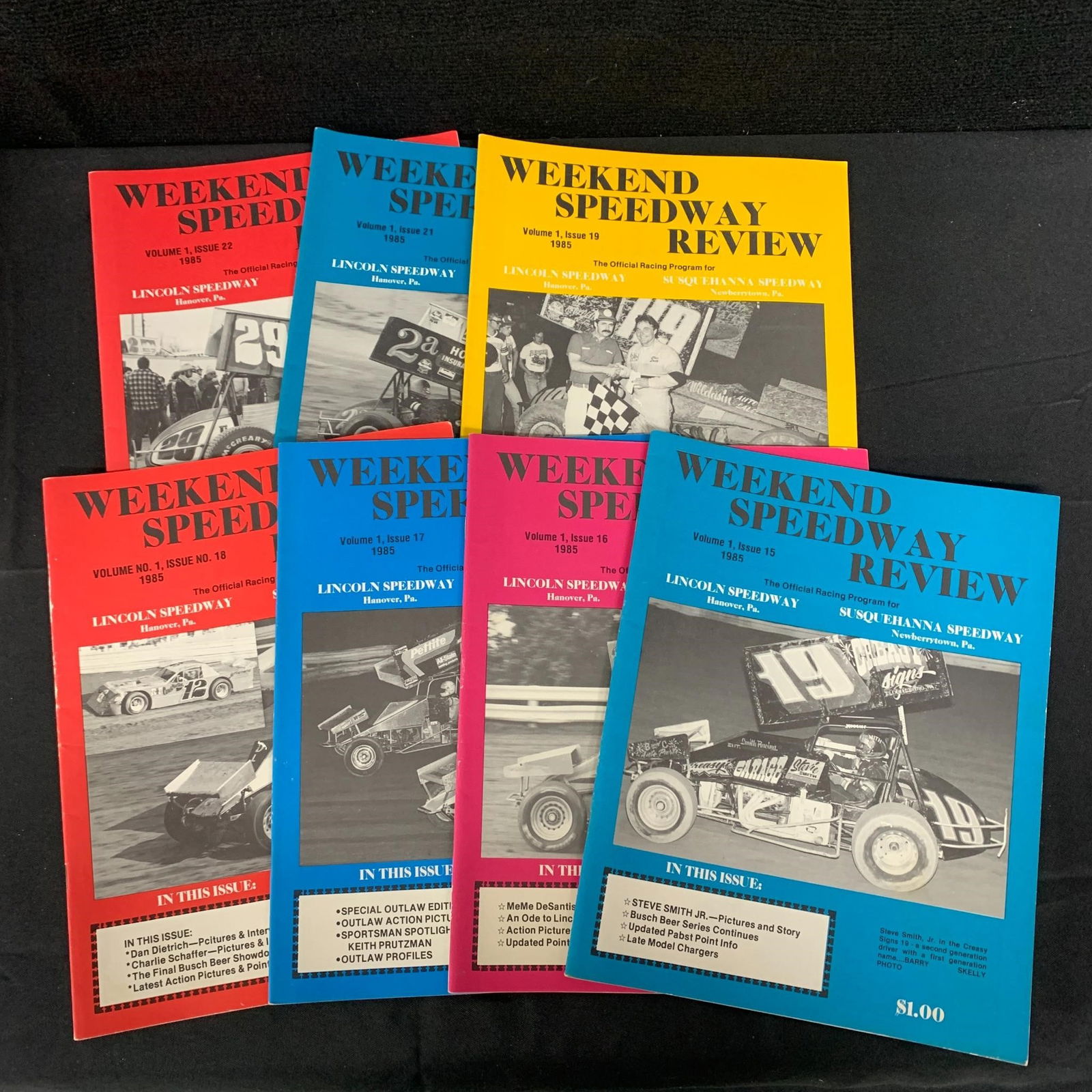 1985 Weekend Speedway Review 15-19, 21, 22 (1 of 1)