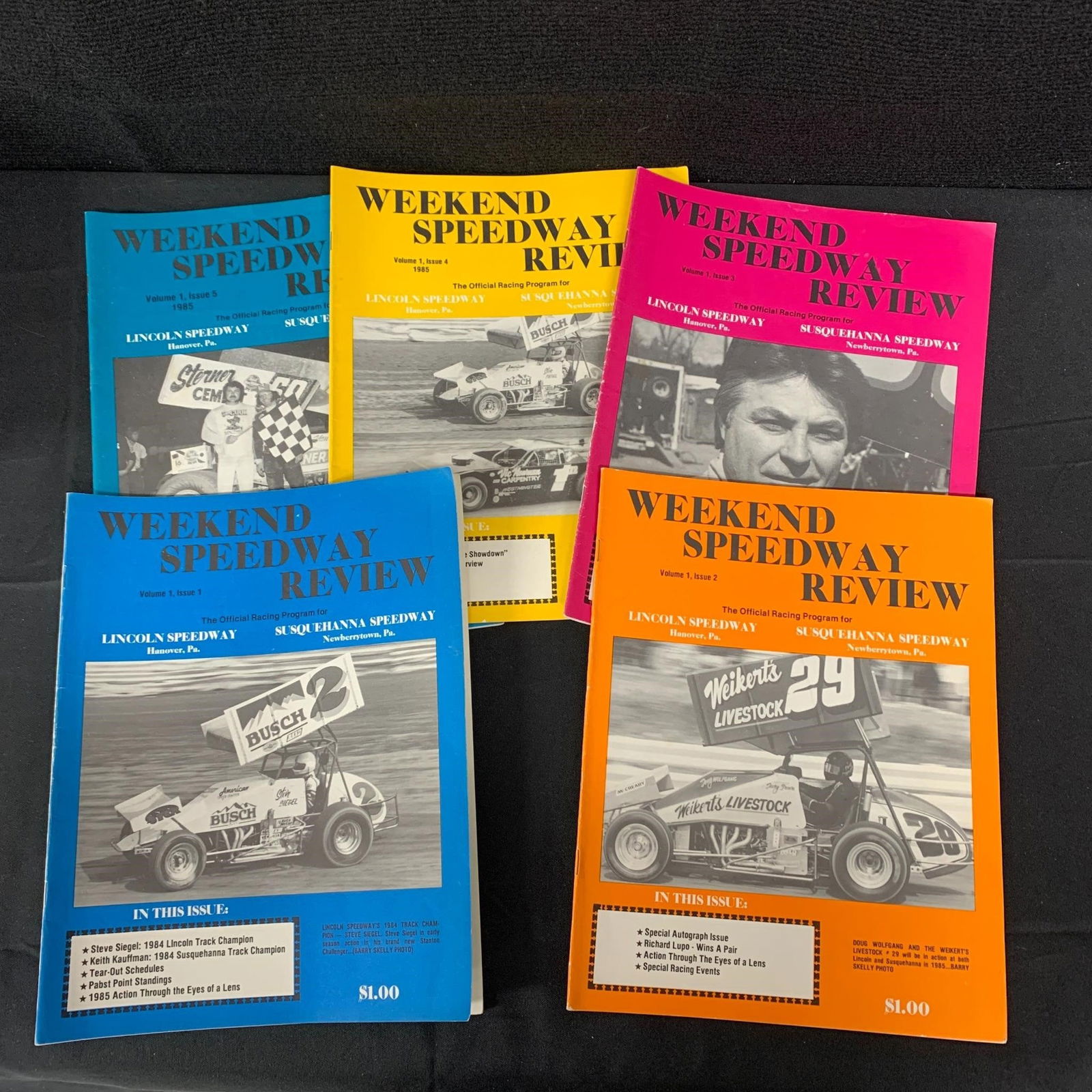 1985 Weekend Speedway Review 1-5 (1 of 1)