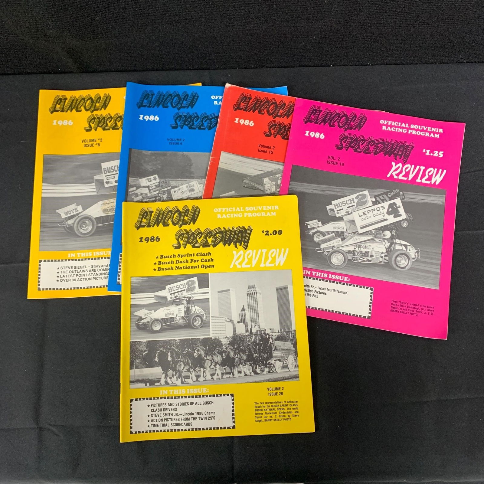 1986 Lincoln Speedway Programs (1 of 1)