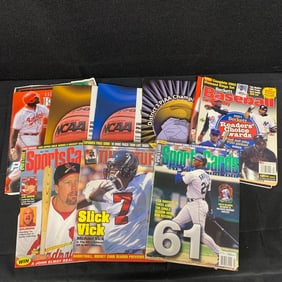 Mix lot of Sports Programs & Mags