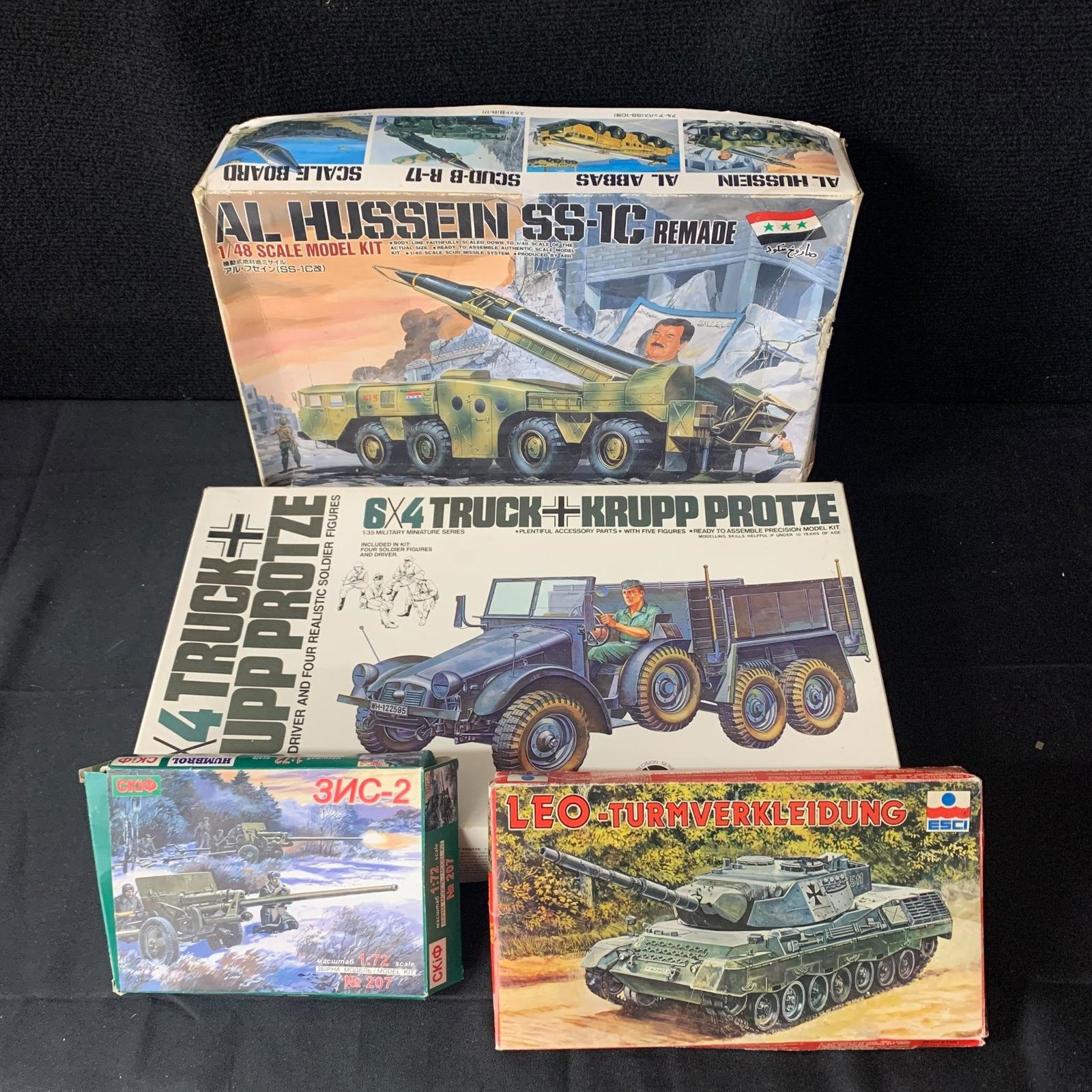 Military Vehicles Model Kits Lot (1 of 2)