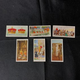 1937 King's Coronation Tobacco Cards