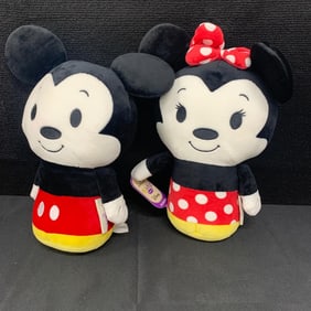 Mickey and Mini Biggie Plush toys