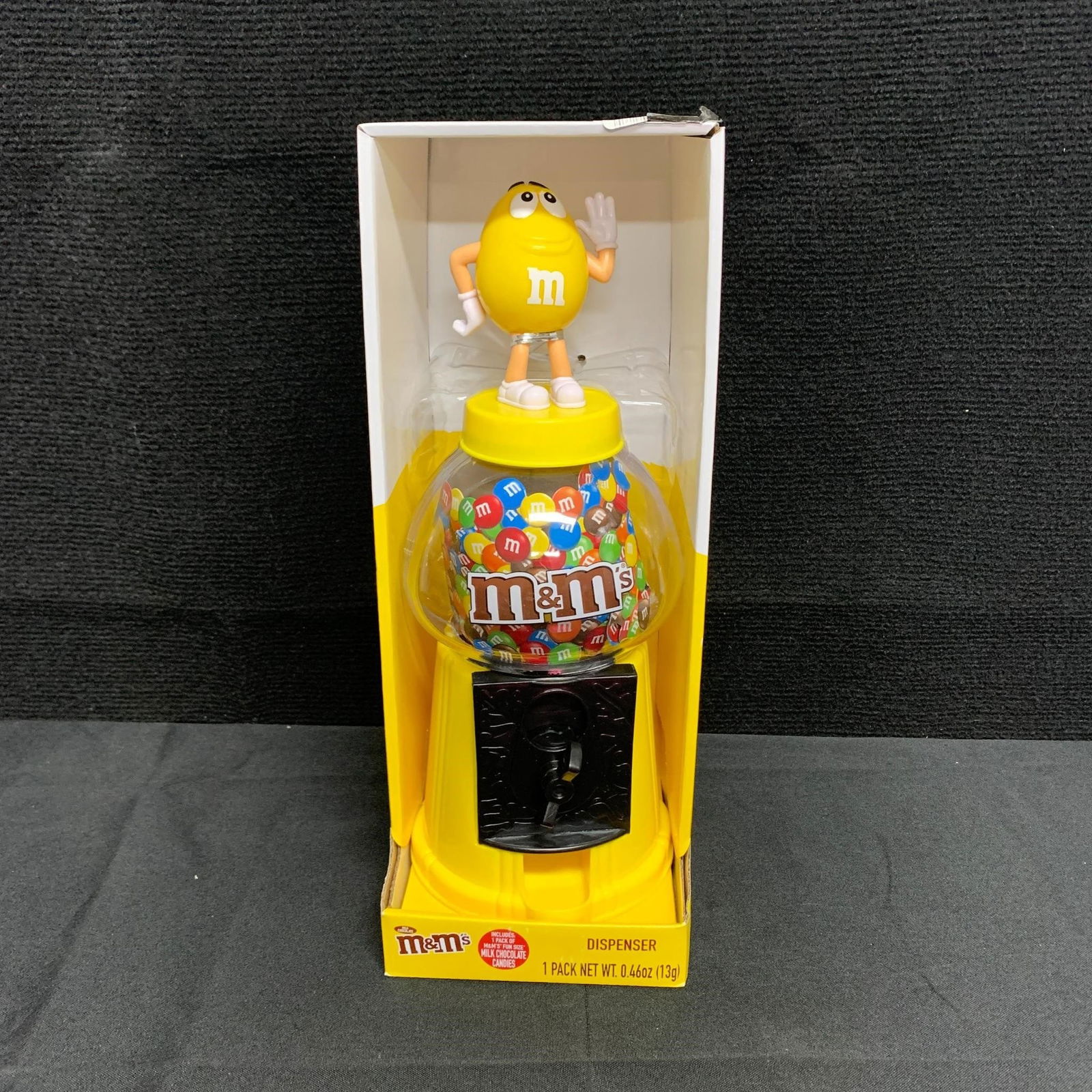 M&M Gumball Pez Dispenser NIB: We are a veteran owned company. Please look at the pictures carefully to determine what you believe the condition of collectible is. We are currently accepting consignments. Email us a aeronhouse1994@