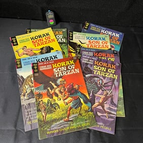 Korak Son of Tarzan Gold Key Silver Age Comics
