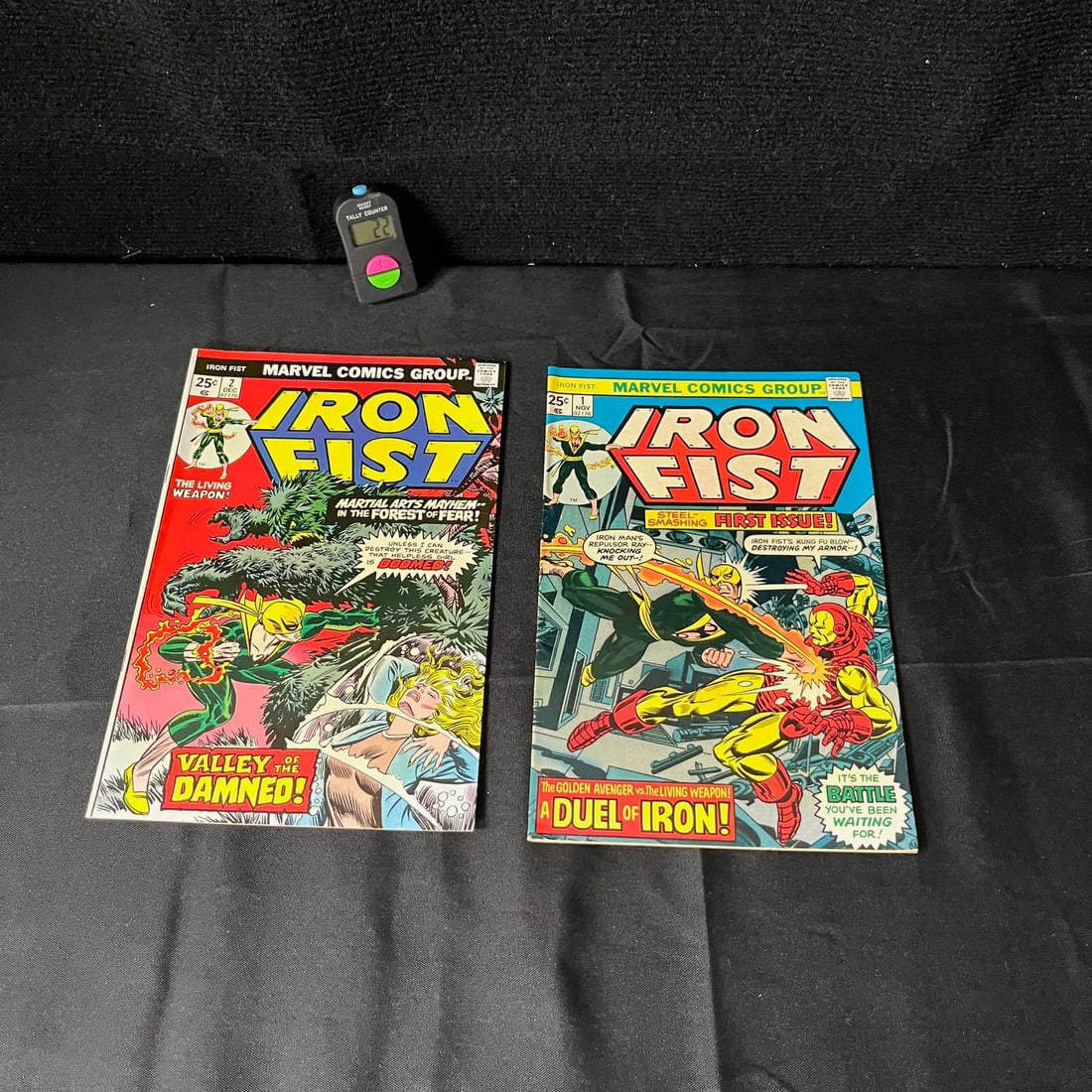Iron Fist 1 & 2 Bronze Age 1st Series Comic (1 of 1)