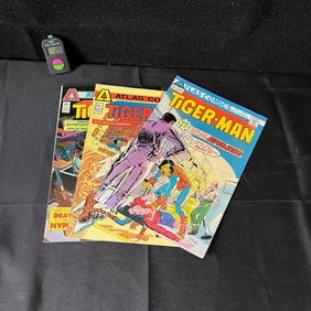 Tiger-man 1-4 Atlas Bronze Age Comics