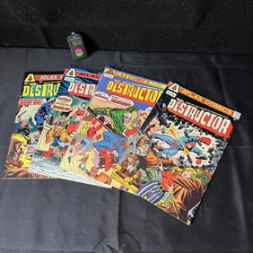Destructor 1-4 Atlas Bronze Age Comics