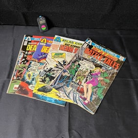 Atlas Bronze Age Comic Lot Feat. War Comics