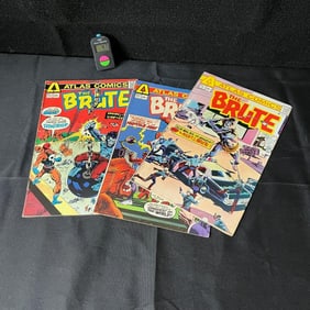 Brute 1-3 Atlas Bronze Age Comics