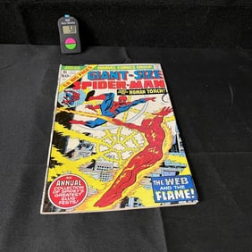 Giant-Size Spider-man 6 Vs. Human Torch Comic
