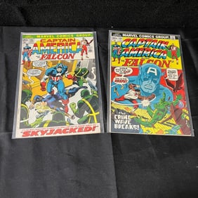 Captain America 145 & 158 Bronze Age Comics
