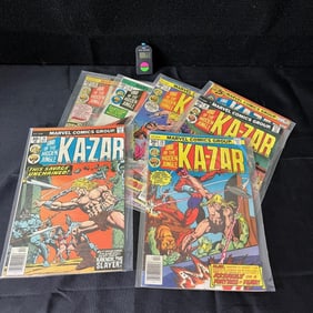 Ka-Zar Marvel Bronze Age Comic Lot