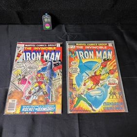 Iron Man 57 & 88 Marvel Bronze Age Comics