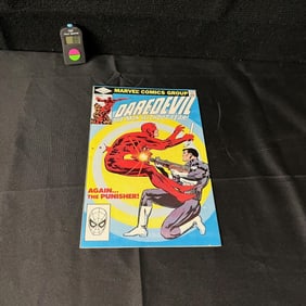 Daredevil 183 vs. Punisher Frank Miller Cover