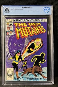 New Mutants 1 CBCS 9.8 2nd New Mutants app Comic