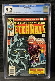 Eternals 1 CGC 9.2 1st App Eternals Comic