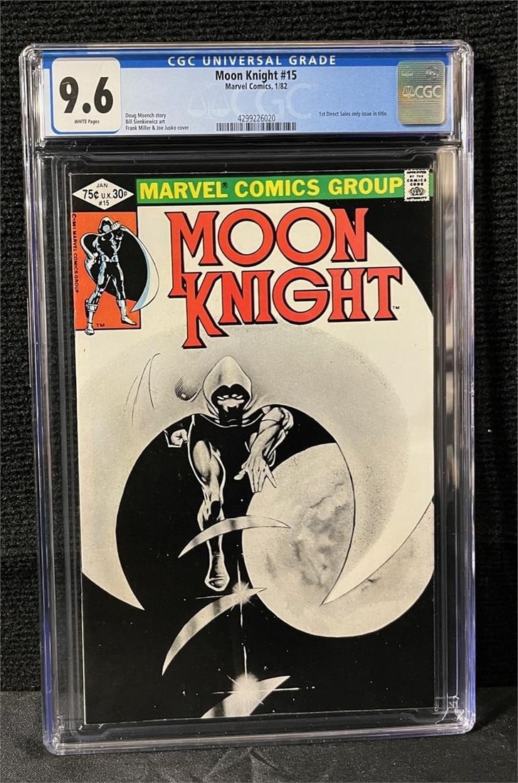 Moon Knight 15 CGC 9.6 Frank Miller Cover (1 of 1)