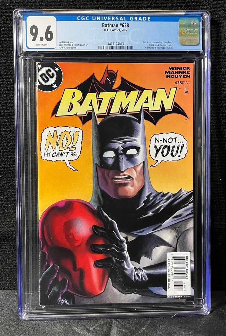 Batman 638 CGC 9.6 Kety Comic (1 of 1)