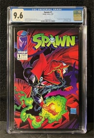 Spawn 1 CGC 9.6 1st App Spawn Comic Key